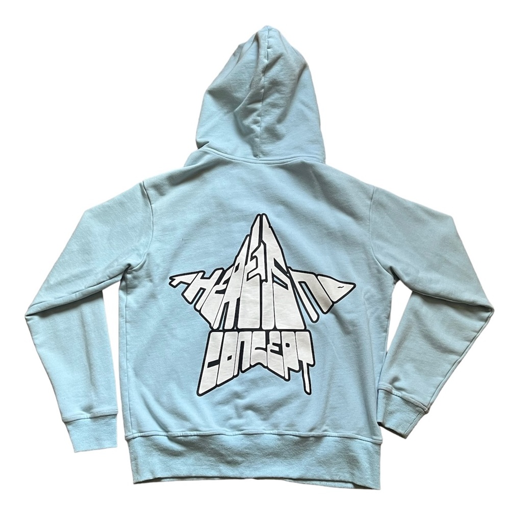 Baby blue Zip up